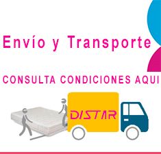 colchones envío y transporte